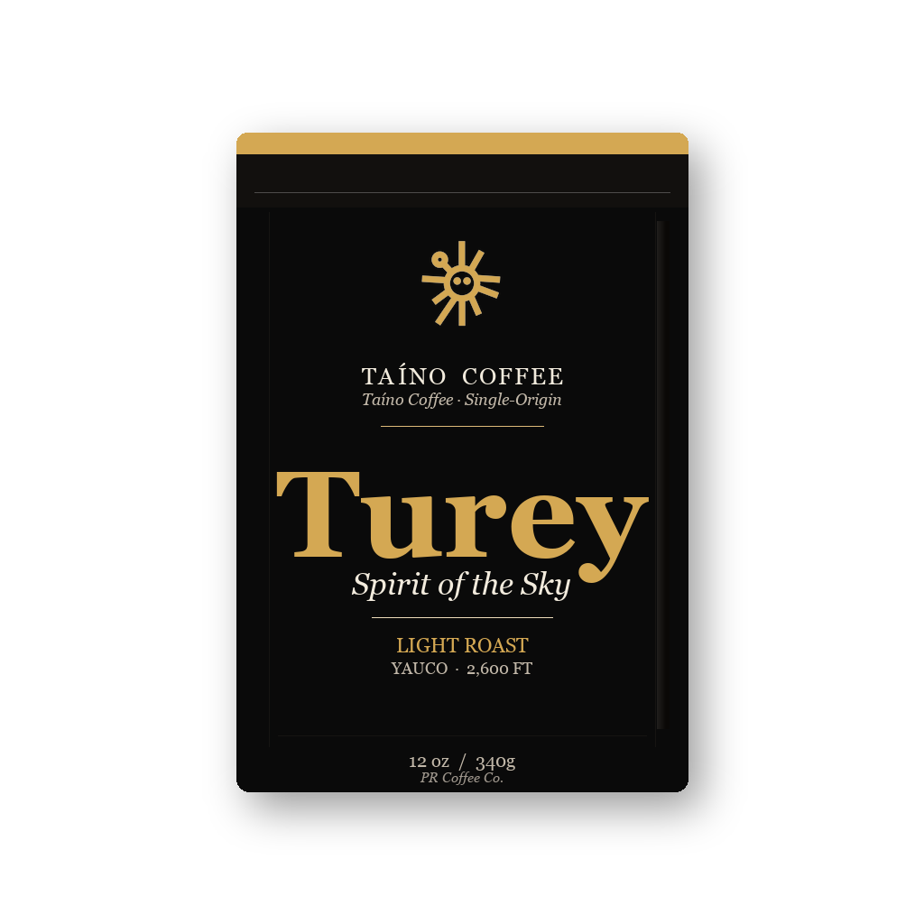 Turey Light Roast — Taíno Coffee 12oz bag